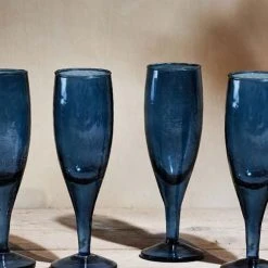 Nkuku Yala Hammered Champagne Glass Set Of 4 - Elegant Drinkware for Special Occasions 5 Nkuku Yala Hammered Champagne Glass Set Of 4
