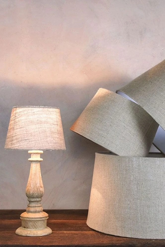 Nkuku Dia Natural Jute Lampshade - Eco-Friendly Handwoven Lighting for Modern Homes 1 Nkuku Dia Natural Jute Lampshade