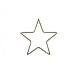 Nkuku Solid Brass Star Medium