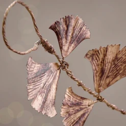 Nkuku Khamila Brass Leaf Garland