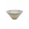 Nkuku Indigo Bria Ceramic Serving Bowl