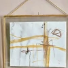 Nkuku Sambas Kiko Landscape Brass Frame Xl