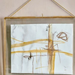 Nkuku Sambas Kiko Landscape Brass Frame Xl