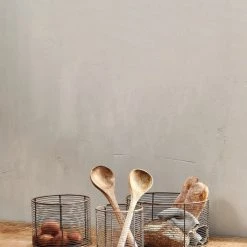 Nkuku Large Inkollu Basket Bowl In Aged Brass