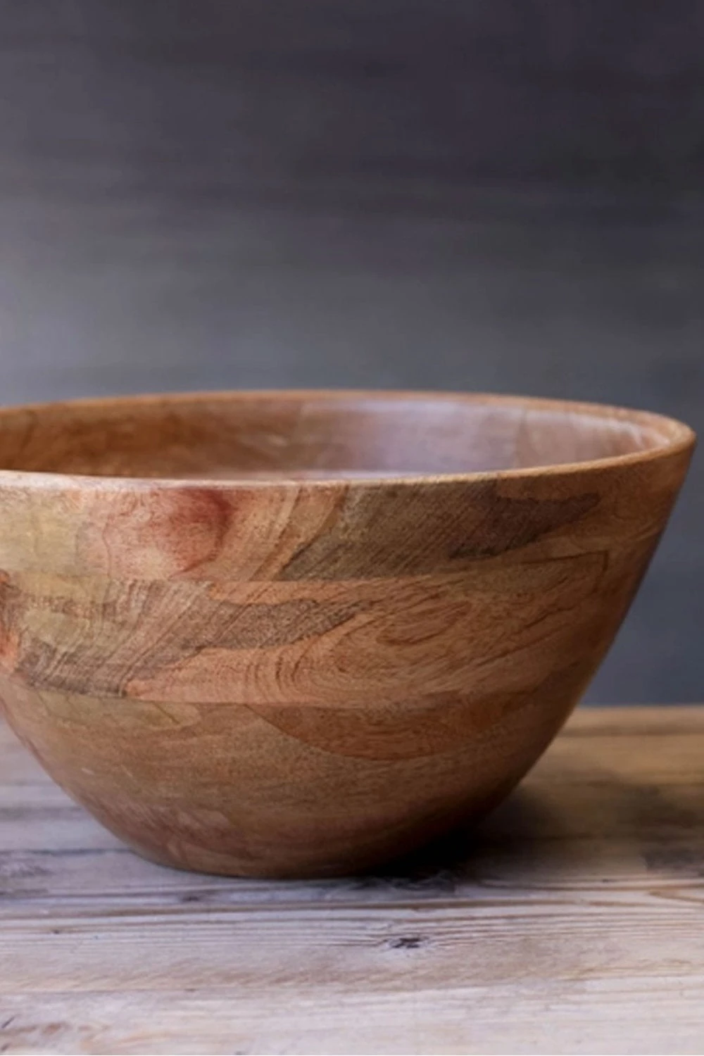Nkuku Indus Wooden Bowl Medium - Handcrafted Tableware for Stylish Dining 3 Nkuku Indus Wooden Bowl Medium