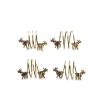 Nkuku Set of 4 Stag Napkin Rings