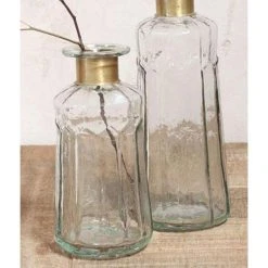 Nkuku CHARA Hammered Bottle Decorative