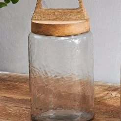 Nkuku Kitto Clear Storage Jar Large