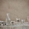 Nkuku Yala Hammered Tumblers Clear Glass