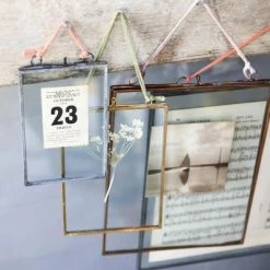 Nkuku Brass Kiko Frame Landscape 4 X 6