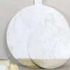 Nkuku NKUKU BWARI ROUND MARBLE BOARD 41 X 32 X 2 CM