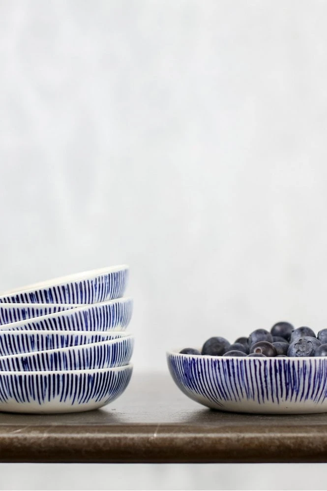 Nkuku Karuma Ceramic Nibble Bowl - Handcrafted Tableware for Snacks & Dips 2 Nkuku Karuma Ceramic Nibble Bowl