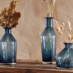 Nkuku Zaani Glass Vase Wide