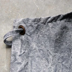 Nkuku Abeto Apron In Washed Grey