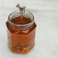 Nkuku Antique Brass Stag Spoon