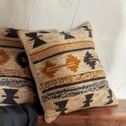 Nkuku Tussi Ami Cushion Cover Mustard