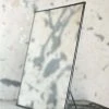 Nkuku Small Standing Mirror In Zinc
