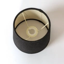 Nkuku Dia Jute Lampshade - Small Ink