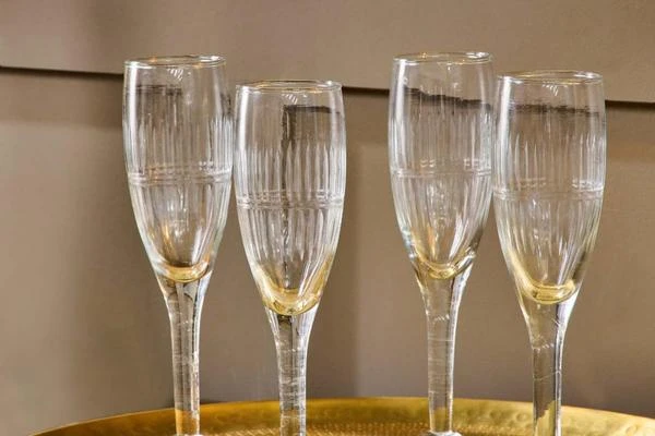 Nkuku Mila Tall Champagne Glass - Elegant Drinkware for Special Occasions 2 Nkuku Mila Tall Champagne Glass