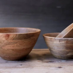 Nkuku Indus Wooden Bowl Small