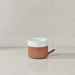 Nkuku Mali Ribbed Coffee Mug