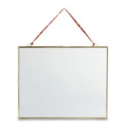 Nkuku Landscape Antique Brass Kiko Frame - 8 X 10 Inches