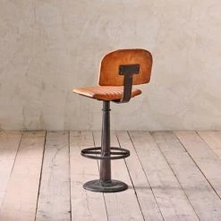 Nkuku Narwana Bar Chair - Modern Wooden Bar Stool for Kitchen & Dining 6 Nkuku Narwana Bar Chair