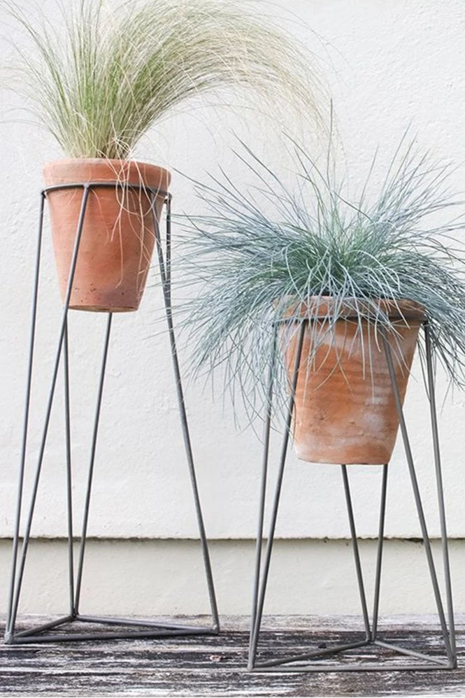 Nkuku Jara Terracotta Planter with Stand - Handcrafted Home Decor for Indoor & Outdoor Use 2 Nkuku Jara Terracotta Planter with Stand