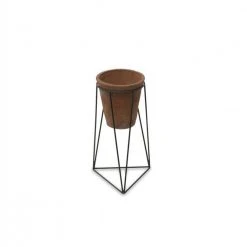 Nkuku Jara Terracotta Planter with Stand