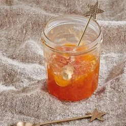 Nkuku Star Brass Spoon Set - Elegant Tableware for Modern Dining 4 Nkuku Star Brass Spoon Set