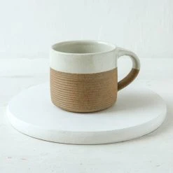 Nkuku Mali Ribbed Coffee Cup