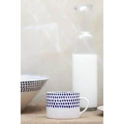 Nkuku Indigo Drop Mug