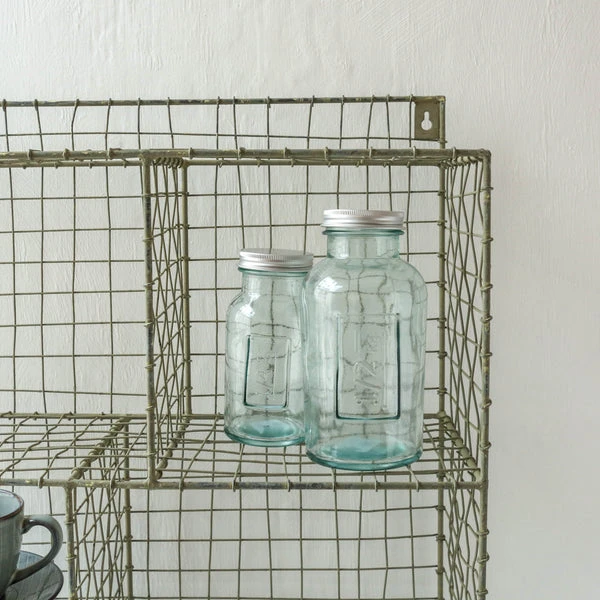 Nkuku Locker Room Shelf - Large | Rustic Wooden Storage Shelf for Home Decor 3 Nkuku Locker Room Shelf - Large