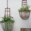 Nkuku Abari Caged Hanging Planter