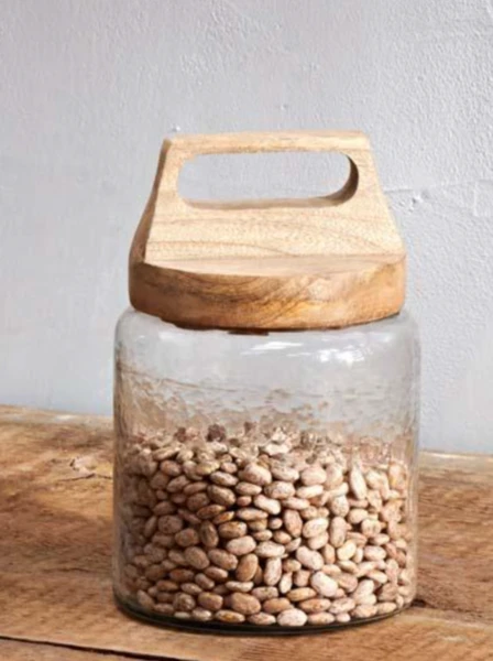 Nkuku Kitto Storage Jar With Lid Small - Airtight Kitchen & Dining Solution 1 Nkuku Kitto Storage Jar With Lid Small