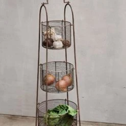 Nkuku Inkollu Three Tiered Storage Stand