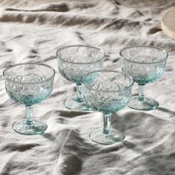 Nkuku Karala Champagne Glass Set Of 4