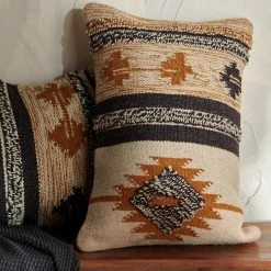 Nkuku Nkuku Mustard Grey Tussi Sia Cushion