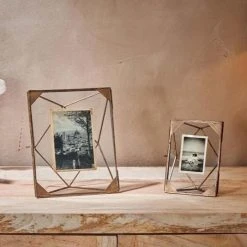 Nkuku Aged Antique Angles Frame 5 X 7