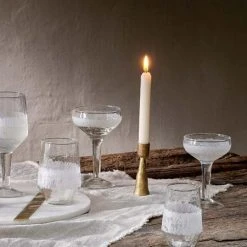 Nkuku Anara Etched Tumbler Clear