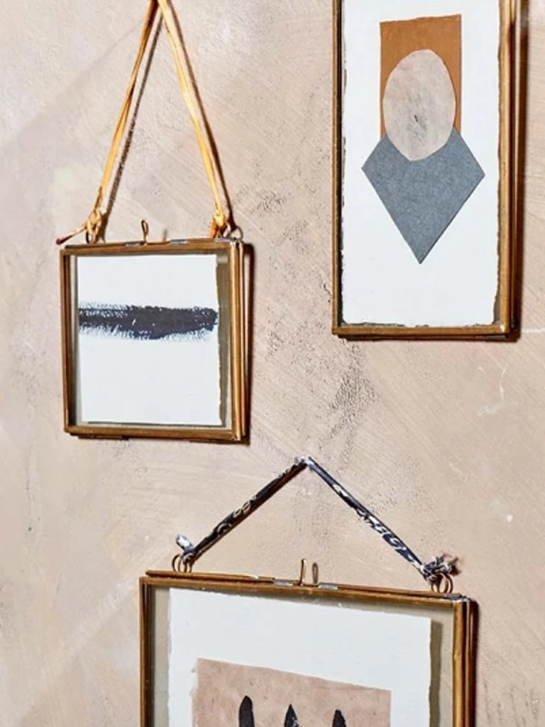 Nkuku Kiko Medium Landscape Frame in Zinc - Elegant Wall Art for Modern Homes 2 Nkuku Kiko Medium Landscape Frame In Zinc