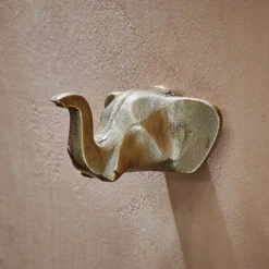 Nkuku Elephant Hook In Antique Brass