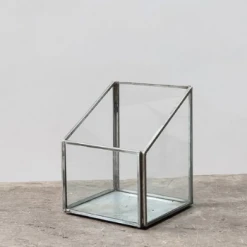 Nkuku Mini Asymmetric Cube Terrarium