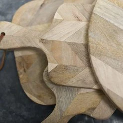 Nkuku Large Wooden Nalbari Chopping Board - Premium Kitchen Cutting Board for Chefs & Home Cooks 7 Nkuku Large Wooden Nalbari Chopping Board