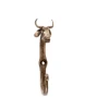 Nkuku Brass Mawi Cow Hook
