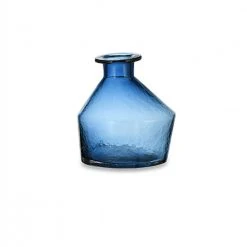 Nkuku Indigo Zaani Glass Vase