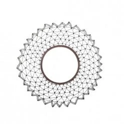 Nkuku Arna Wire Mirror Small