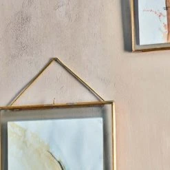 Nkuku Sambas Kiko Antique Brass Frame By