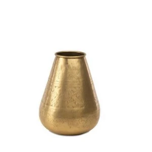 Nkuku Nami Brass Pot - Handcrafted Room Decor & Homeware 1 Nkuku Nami Brass Pot