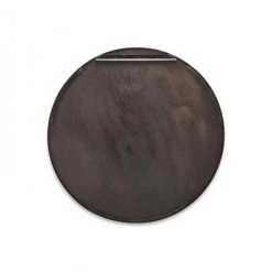 Nkuku Modasa Iron Mirror In Black